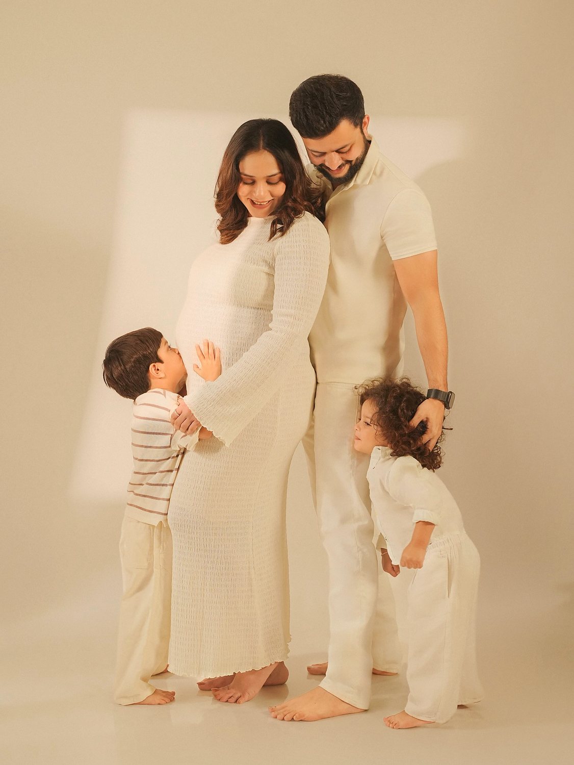 Team Kaya Chitra with a client family
