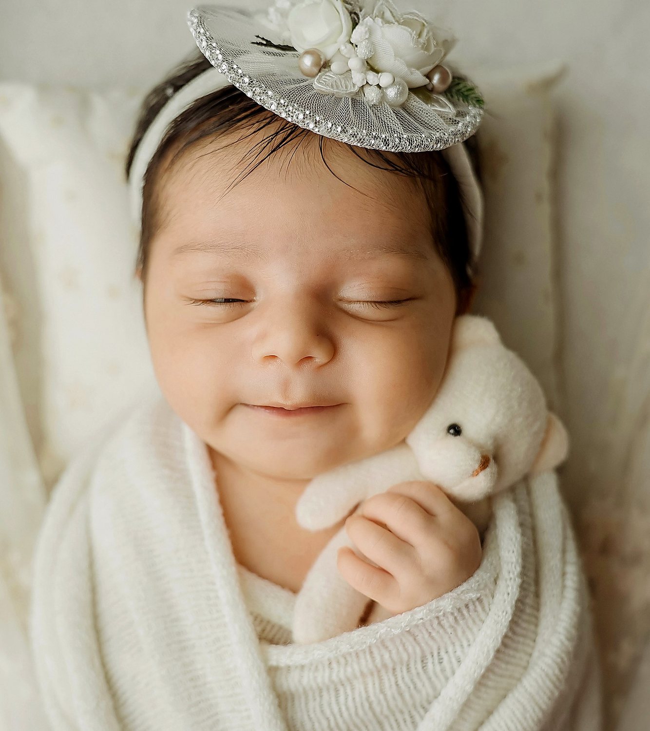 Newborn wrapped portrait, Kaya Chitra Studio Surat